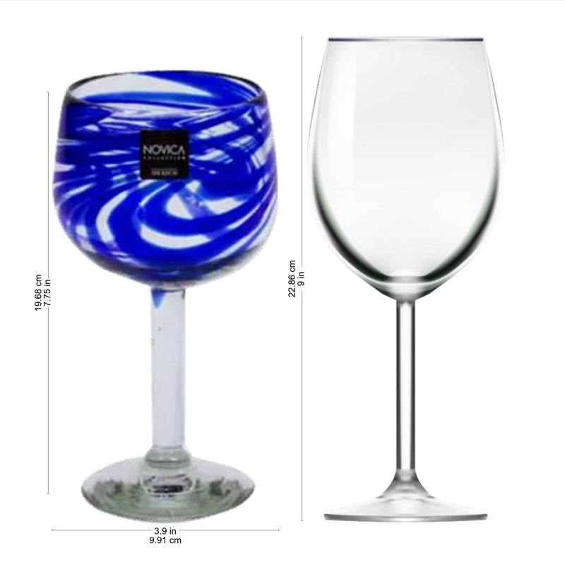 11oz. Stemless Wine Glass Set