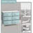 Sorbus 6 Drawers Dresser with Steel Frame, Wood Top, Fabric Bins-1418821217