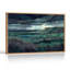 «Layered Green Hills and Grass» avec art décoratif sur toile dorée-718133333