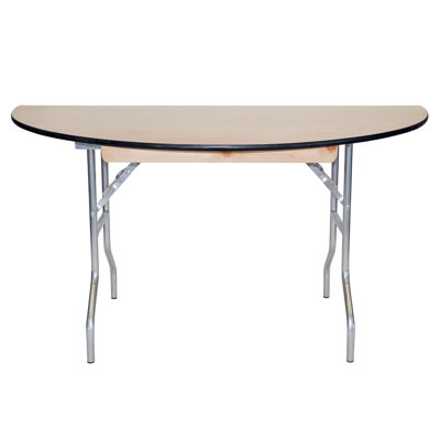 Table pliante en demi-cercle WFT 60 "