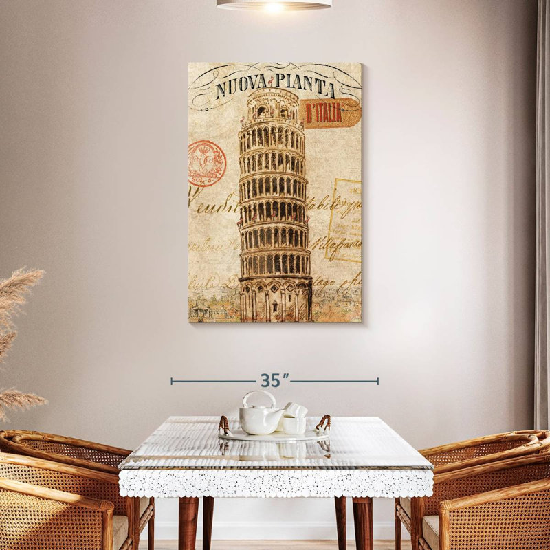 Lilie Letter From Pisa, 45" H x 30" W