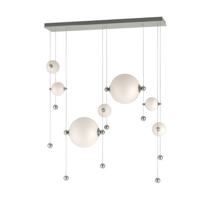 Luminaire suspendu en forme de globe à 7 lumières Abacus