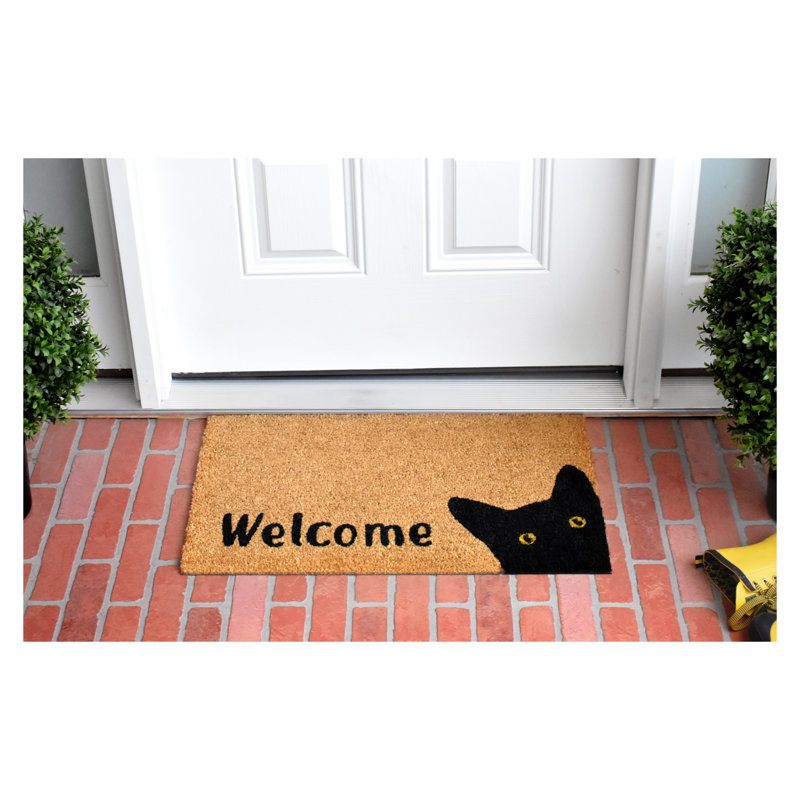 Acevevo Non-Slip Animal Print Outdoor Doormat