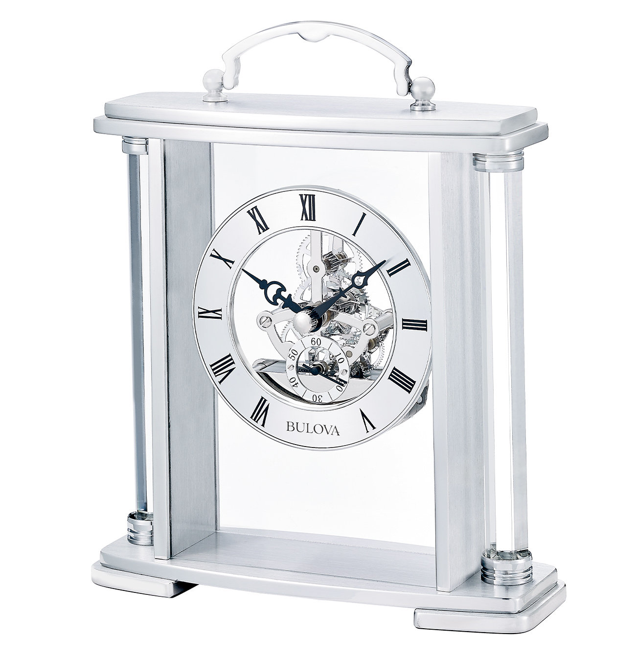 Bulova Adrienne Roman Numeral Stainless Steel Quartz Movement / Crystal