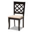 Guin Solid Wood Dining Chair-1904462793