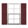 Vinyle Mid-America, quatre planches jointes TailorMade, volets Board-n-Batten, avec cages à volets