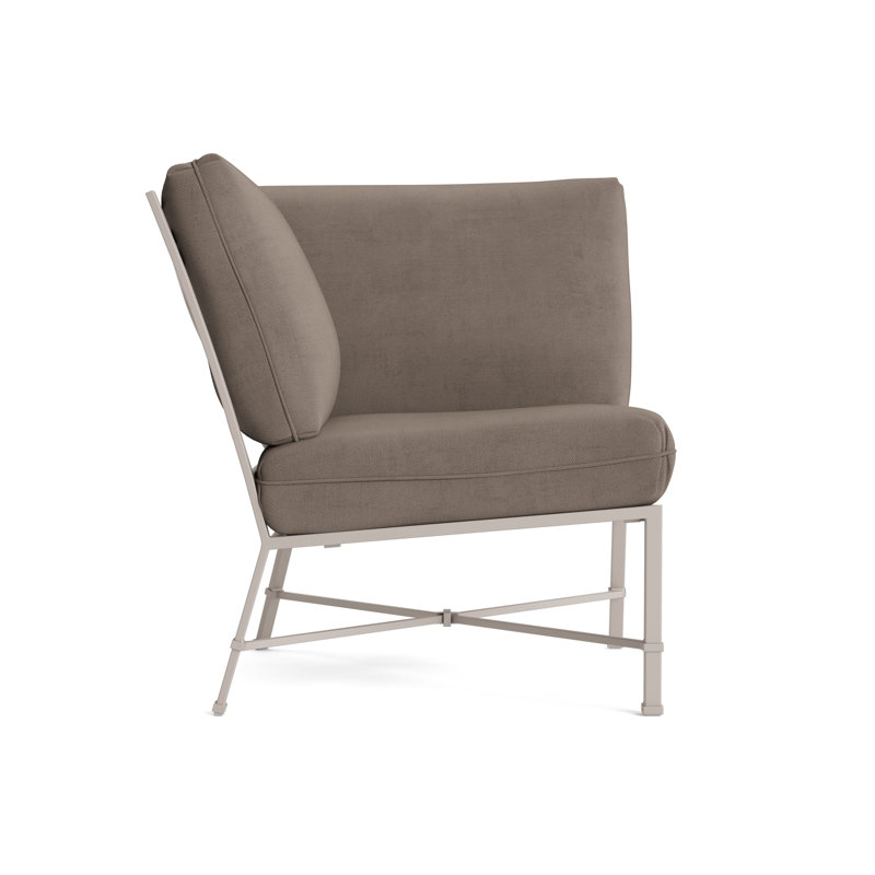 Venetian Outdoor Patio Sectional, Fusion Dove, Dove