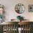 Black Metal Round Bathroom Mirror-1493337584