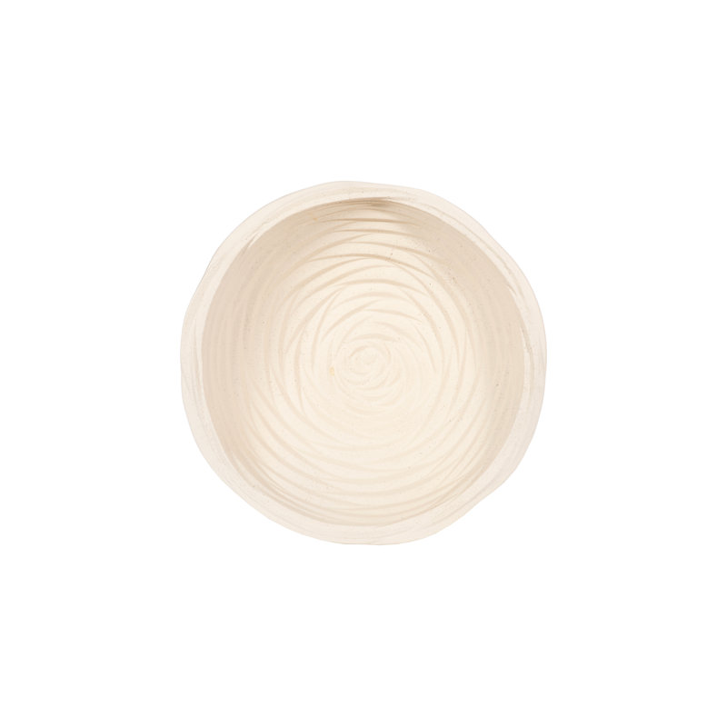 Waves Resin Bowl in Ivory