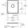 Lustertone 17" L x 20" W Drop-In Kitchen Sink with Quick-clip