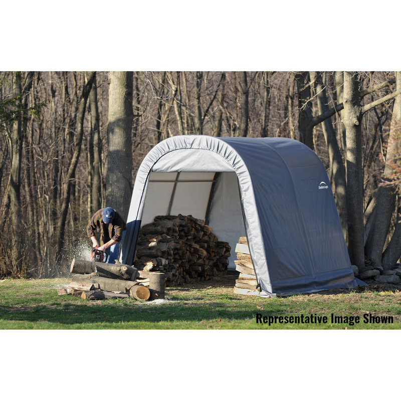 11' W x 12' D Garage, Grey