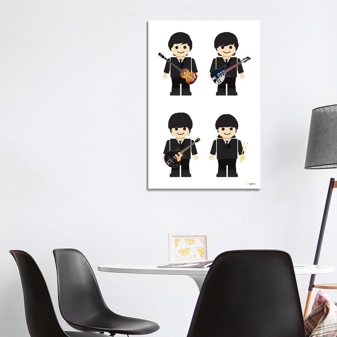 Leinwandbild Toy the Beatles I von Rafael Gomes