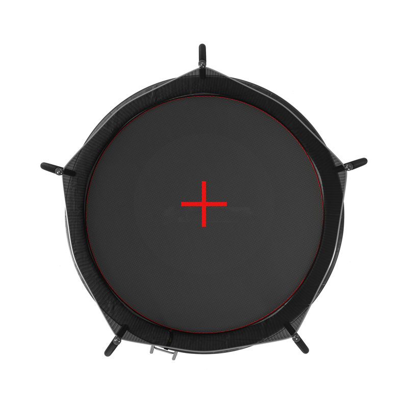 Trampoline YC 12 pi - standard - noir