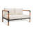 Tommy Eucalyptus 3 - Person Patio Conversation Set with Cushions
