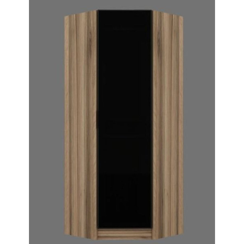 Armoire moderne en chêne, 29,1 po x 82,7 po x 20,5 po | 100% panneau de particules enduit de mélamine, épaisseur: 0,7 pouce | Solution de rangement élégante pour la chambre à coucher, design durable et élégant, parfaite pour un décor moderne