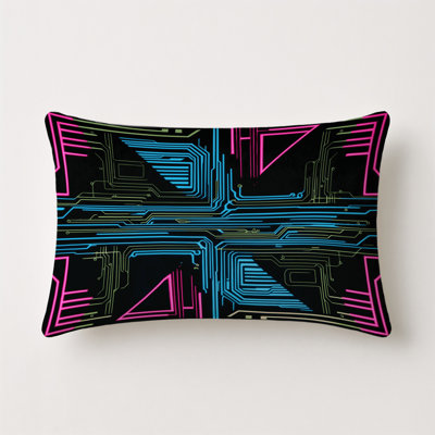 Photon Slice Indoor And Outdoor Throw Pillow