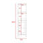 Aalasia Freestanding Bathroom Storage Furniture Set