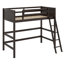 Lit mezzanine en bois avec échelle-1867699105