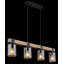 Aneth 4 - Light Black Linear Pendant