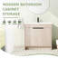 Meuble-lavabo simple 35,97 po avec comptoir