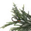 Décoration de table de guirlande verte 6,6 pi