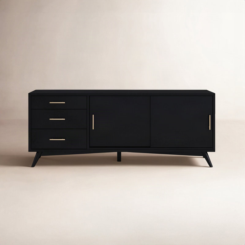 Console multimédia 64 po Williams, Noir