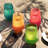 Wine FREEZE XL Cooling Cup in Assorted Vivid Colours, Set of 4