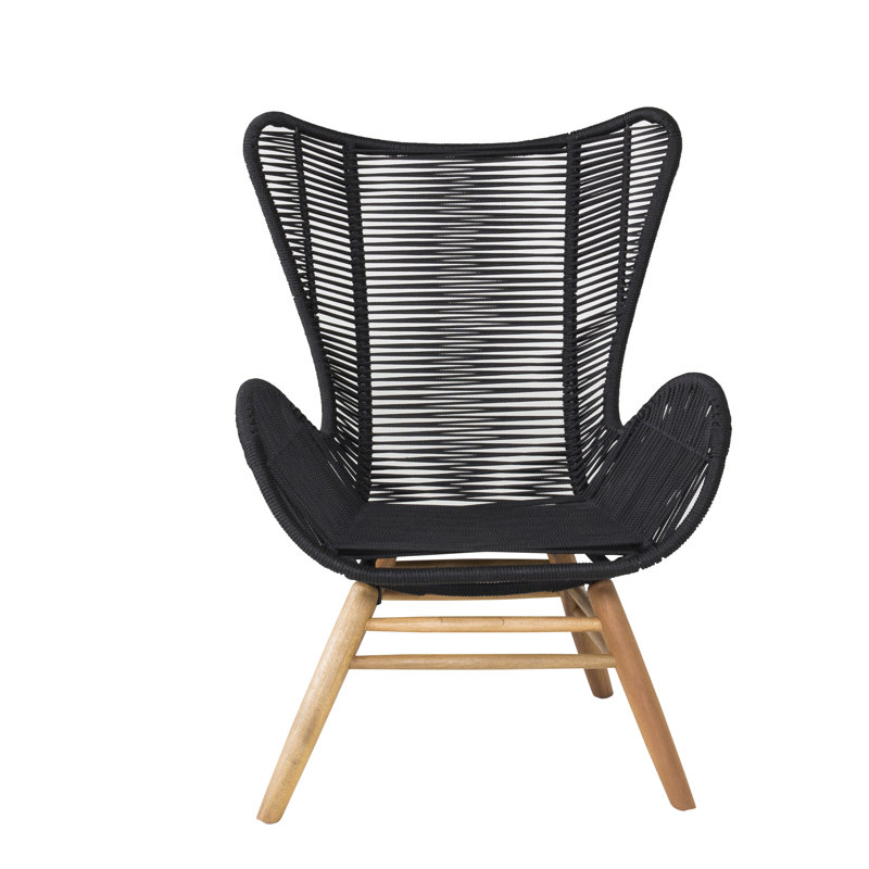 Outdoor Patio Dining Armchair with Cushion