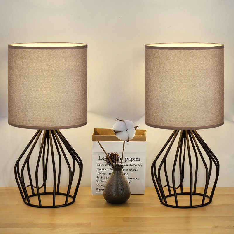 Metal Desk Lamp, Gray