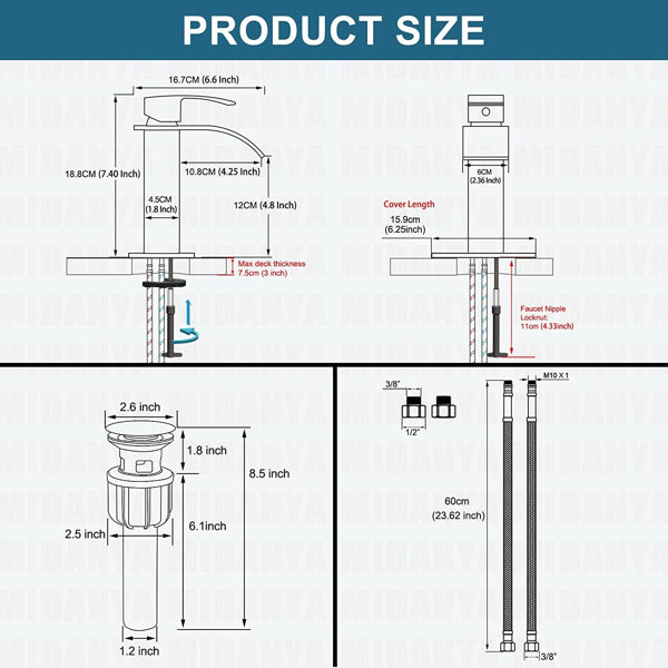 Dimensions du produit