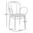 Farrah Stacking Patio Dining Armchair-1377296188