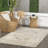 Lotus Vintage Machine Washable Indoor/Outdoor Area Rug-1854074041