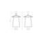 Luminaire d'extérieur 4 lumières Solis-100157076