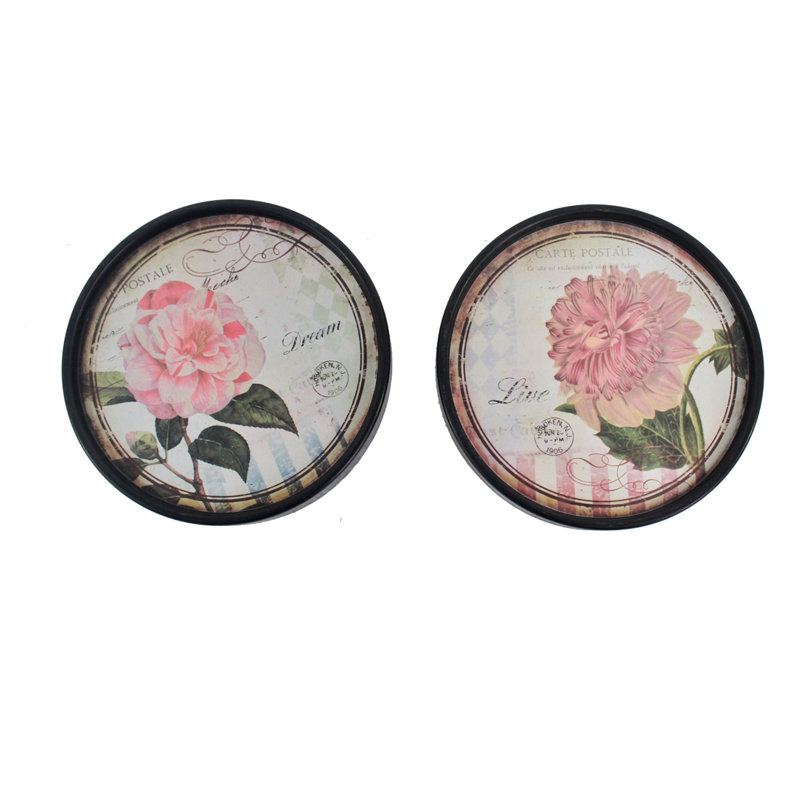 Farmhouse Plants & Flowers Wall Decor on Metal