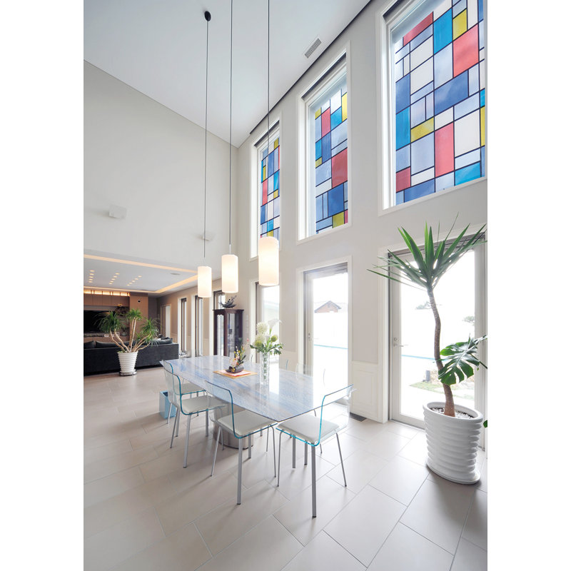 Décalcomanie de fenêtre Mondrian