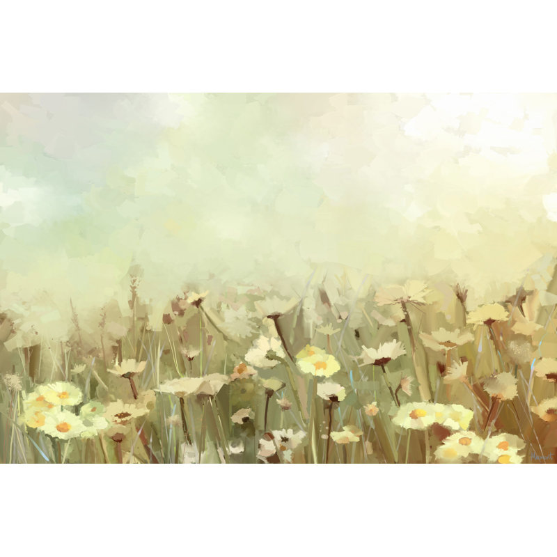 Blossom In Nature by Marmont Hill - Wrapped Canvas Painting, 76cm H x 114cm W x 3.81cm D