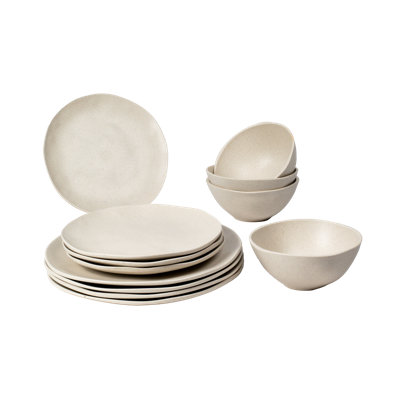 Marnie Wheat Straw Dinnerware Set