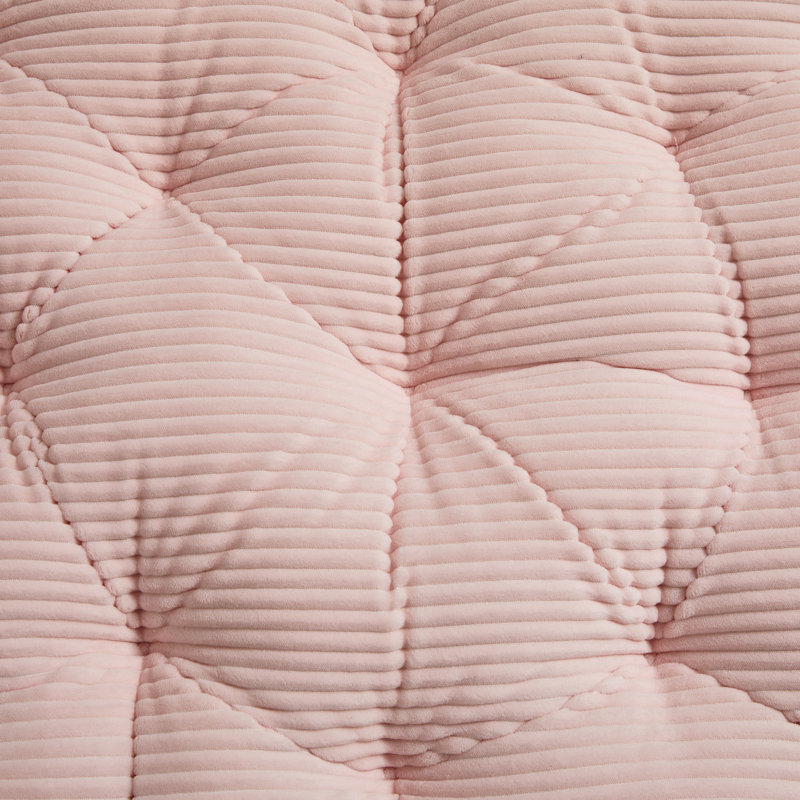 Fauteuil Papasan ergonomique et confortable, Tissu rose