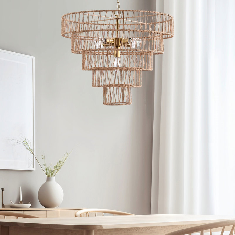 Lustre gradué à 5 lumières Blumenthal