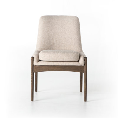 Norwalk Upholstered Stool with Solid Wood Frame