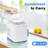 Countertop Ice Maker With Handle,Self-Cleaning Ice Machine,9 Ice Cubes Ready In 6 Mins For Home/Kitchen/Bar/Party/Camping-124086810