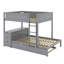 Lit superposé double avec lit gigogne et bureau-1704069076