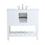 Meuble-lavabo simple 36 po Pelaghia-57367887
