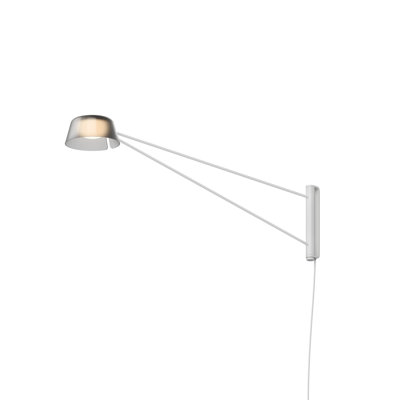 Ray LED Plug-in Armed Sconce
