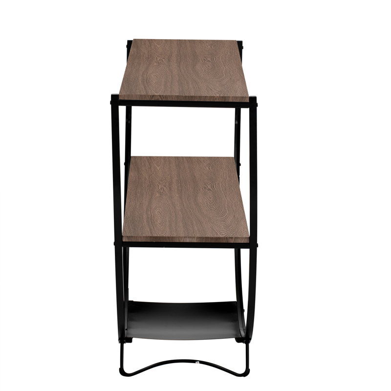 48'' Console Table, Dark Brown