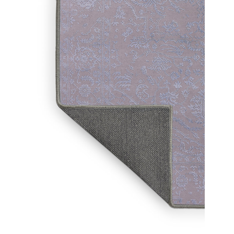 Tapis oriental mauve, Tapis de couloir 2 pi x 5 pi