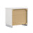 2-Drawer Nightstandhigh Gloss