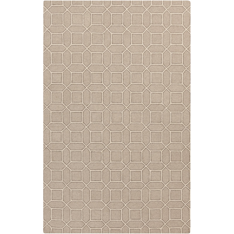 Brock Wool Geometric Indoor Rug, Rectangle 8' x 10'