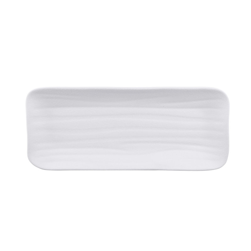 Elite Global Solutions Zen Melamine Platter, White