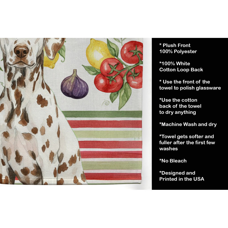 Serviette de cuisineoie, Foie dalmatien